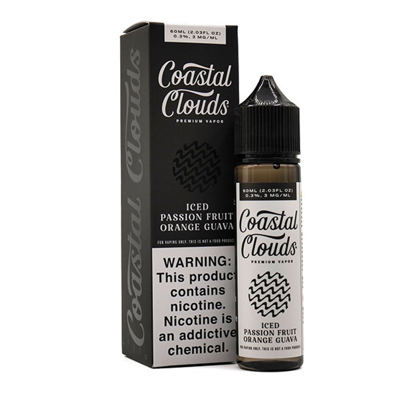 COASTAL CLOUDS ICE PASNFRUT ORNGE GUAVA 60ML 3MG