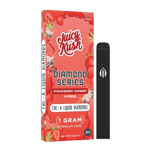 JUICY KUSH STRAWBERRY SHERBET HYBRID 1G|850070336253|Pack Of|5