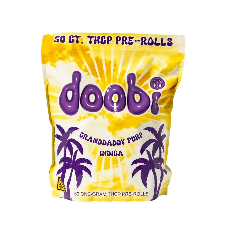 DOOBI THCP PROLL GRANDDADDY PURP IND 1GM 50CT