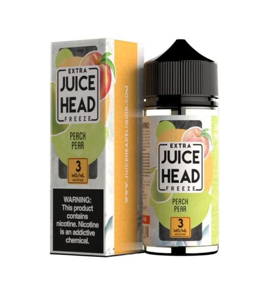 JUICE HEAD|PEACH PEAR 100ML 3MG|750253727819|Pack Of 1