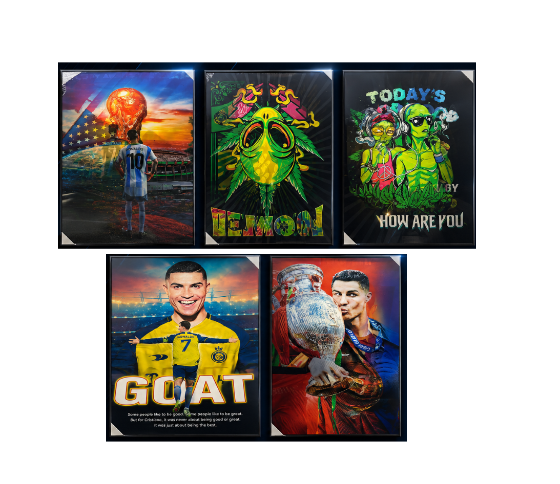 FIFA 3D SMALL PICTURE FRAME ASSRTD DESIGN 1CT