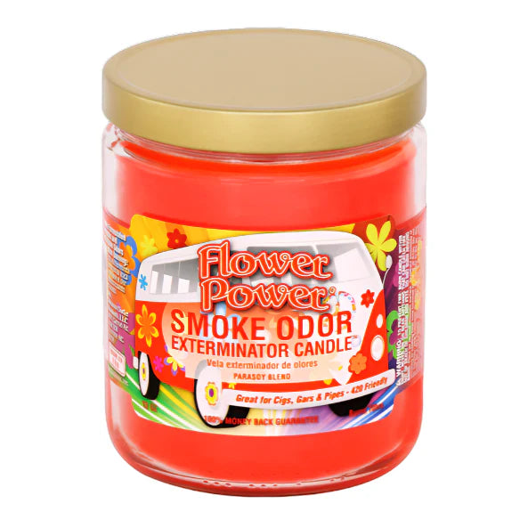 SMOKE ODOR CNDL FLOWER POWER 13OZ