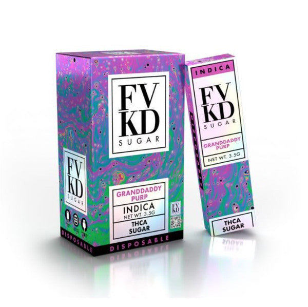 FVKD EXOTICS THCA SUGAR GRANDDADDY PURP 3.5GM|676327490277|Pack Of|6