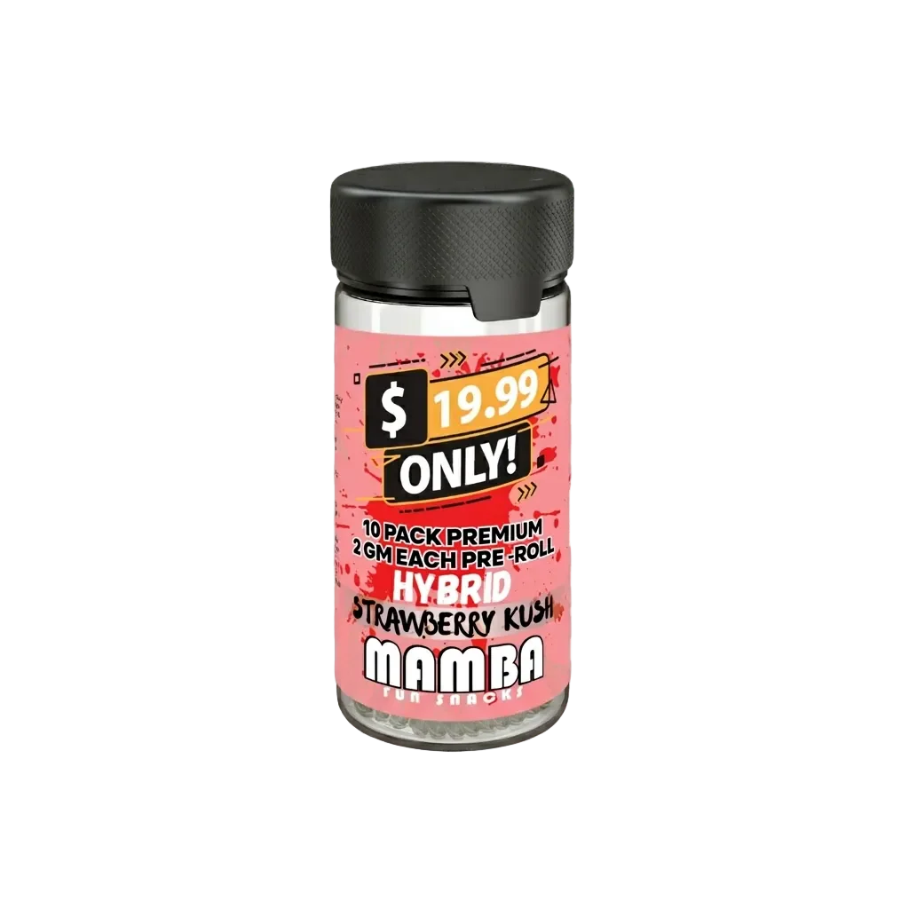 MAMBA PREMIUM PROLL STRAWBERRY KUSH HYBD 2GM 10CT JAR
