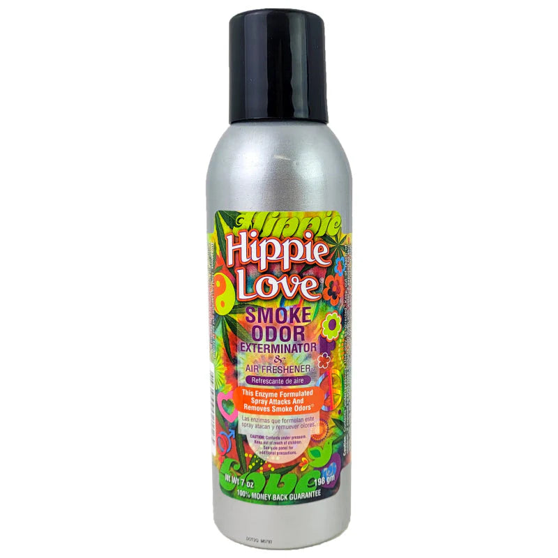 SMOKE ODOR EXTERMINATOR HIPPIE LOVE 7OZH