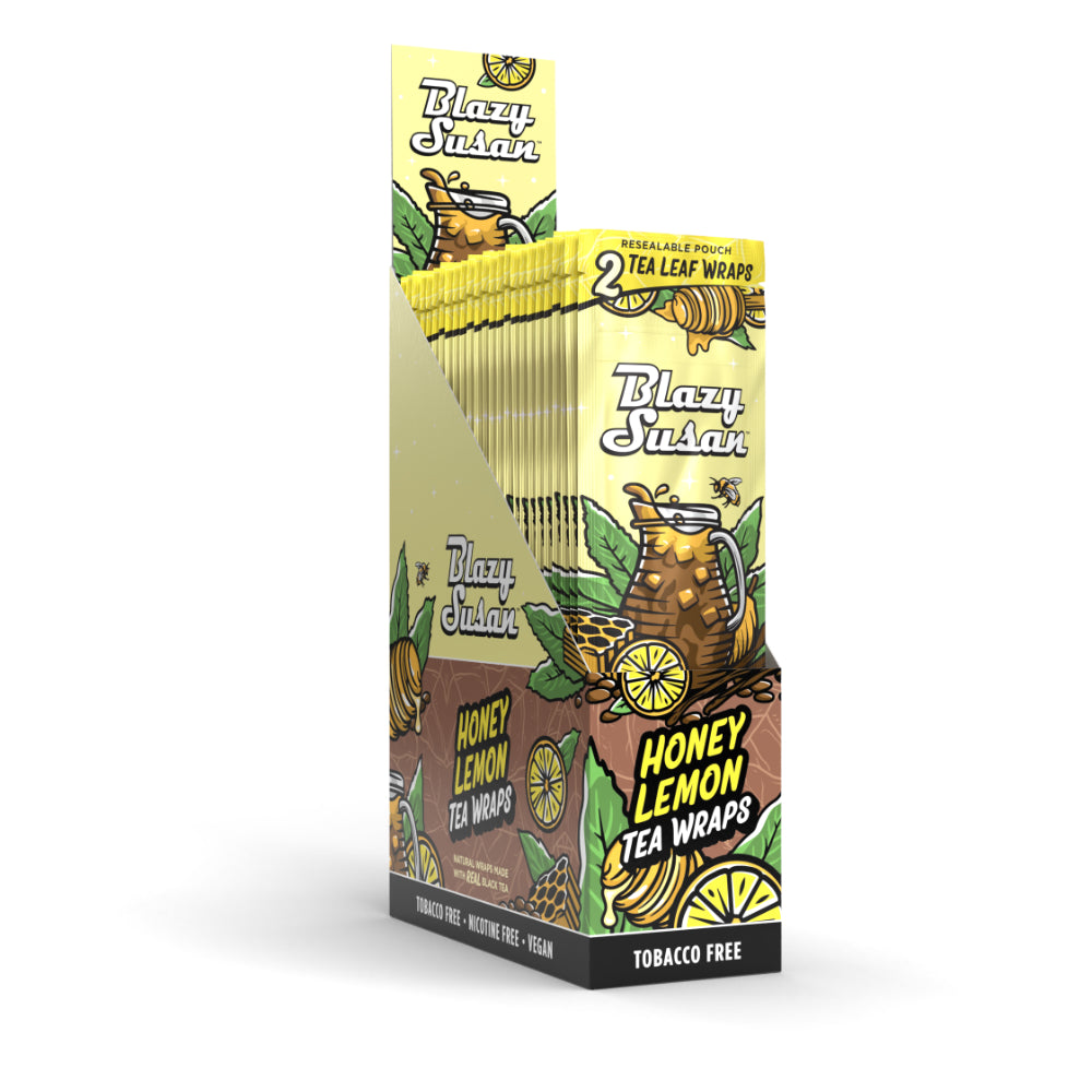 BLAZYSUSAN TEA CONES HONEY LEMON KING SIZE