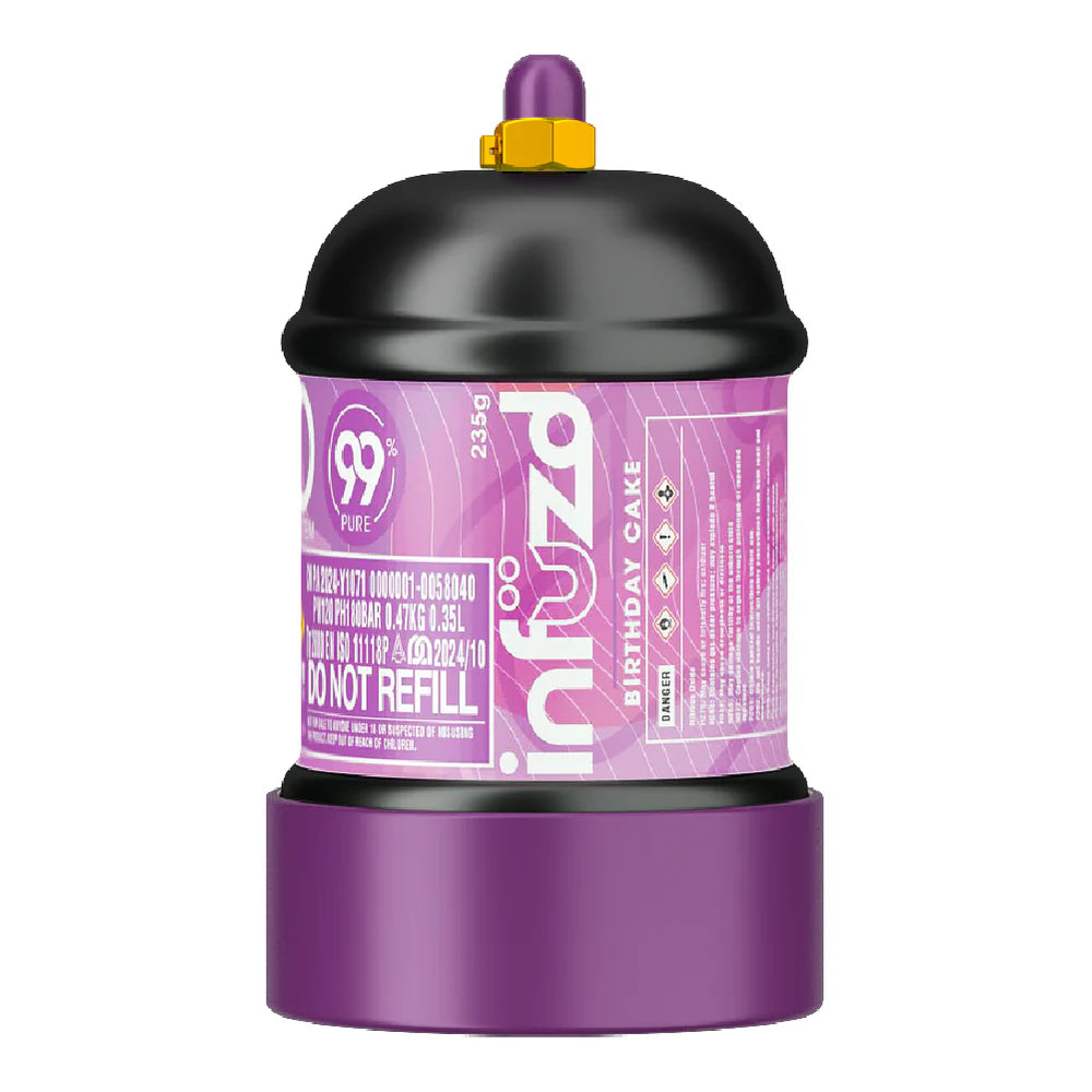 INFUZED N20 CREAM CHARGER BIRTHDAY CAKE 235G