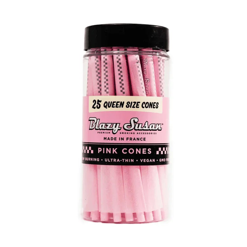 BLAZY SUSAN PINK QUEEN SIZE CONES 25CT