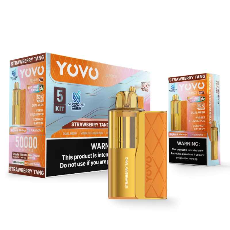 YOVO JB50000 KIT STRAWBERRY TANG 50K
