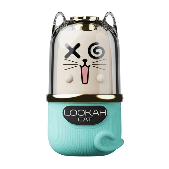 LOOKAH CAT W 510 CARTRIDGE CYAN VAPE BATTERY 1CT