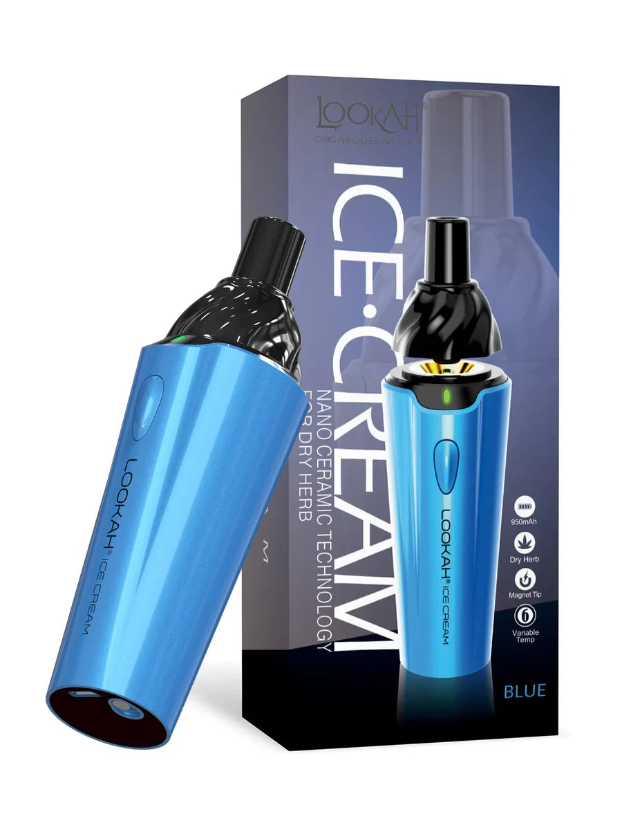LOOKAH ICE CREAM VAPRORIZER BLUE 950MAH 1CT