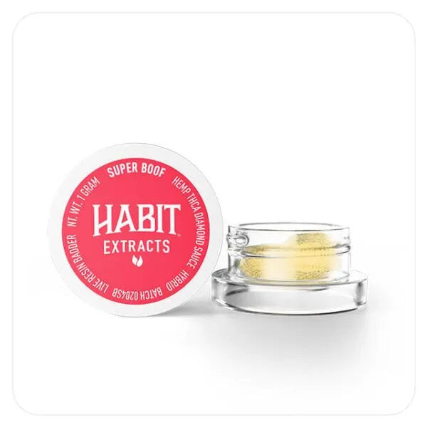 HABIT EXTRACTS THCA DAB SUPER BOOF HYBRID 1GM