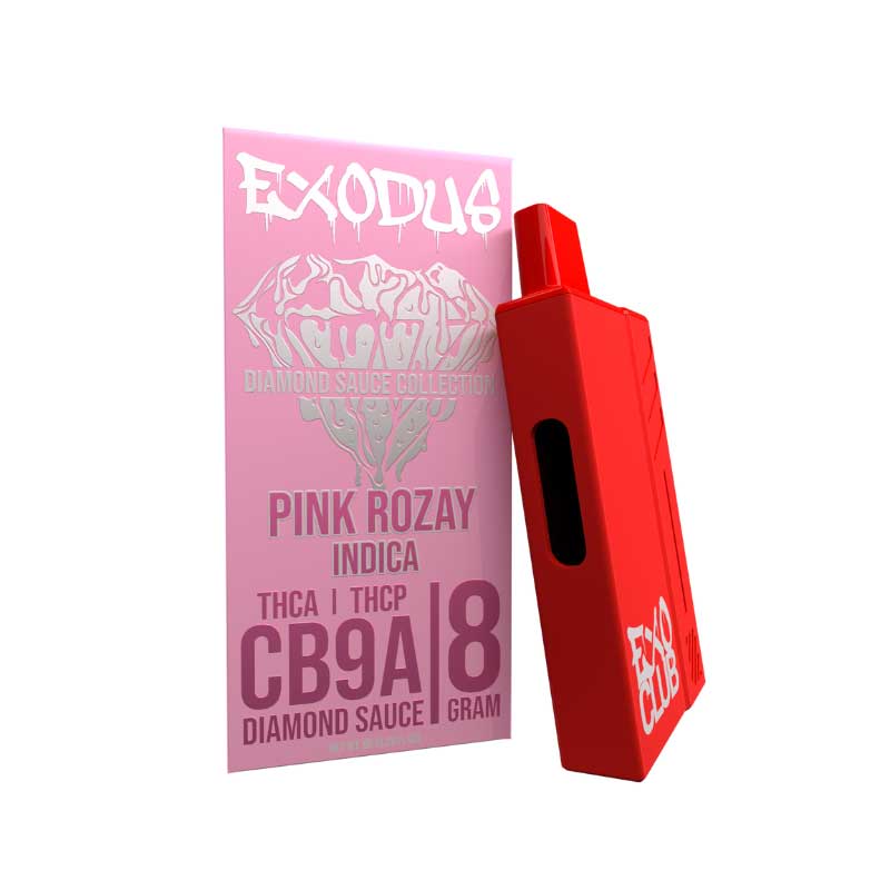 EXODUS THCA CB9A DMND SAUCE PINK ROZAY IND 8GM