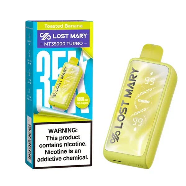 LOST MARY MT 35K|TOASTED BANANA|5056716406914|Pack Of 5