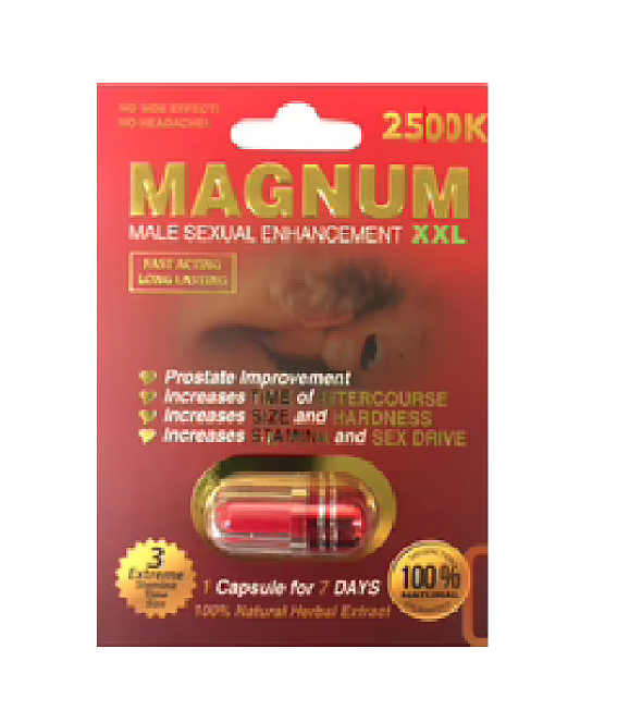 MAGNUM MALE ENHANCEMENT RED 2500K XXL