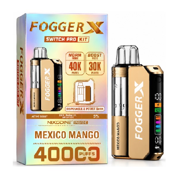 FOGER X SWITCH PRO KIT NXD MEXICO MANGO 40K