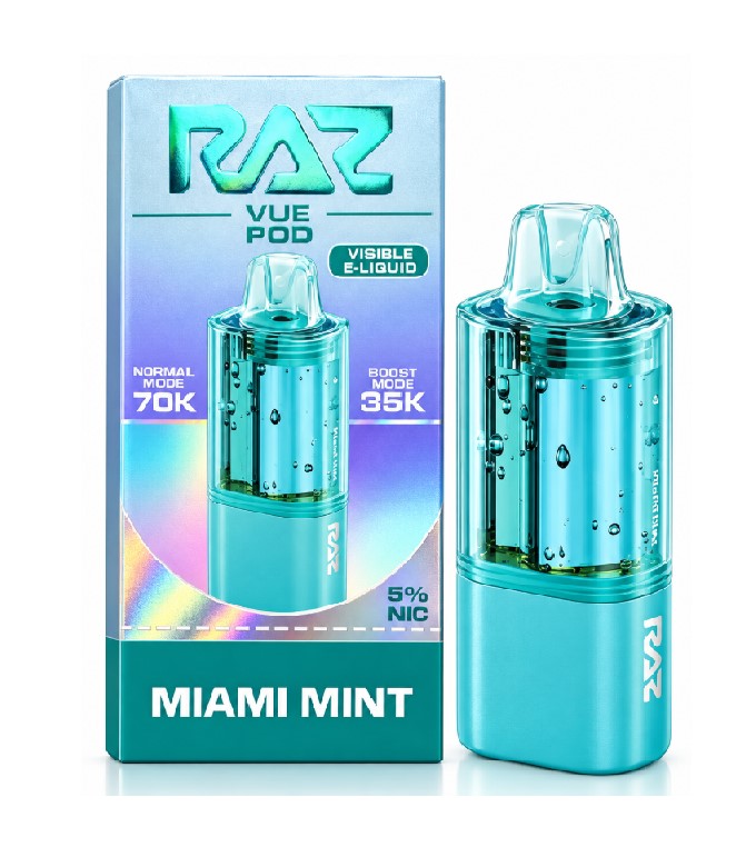 RAZ VUE POD MIAMI MINT 70K