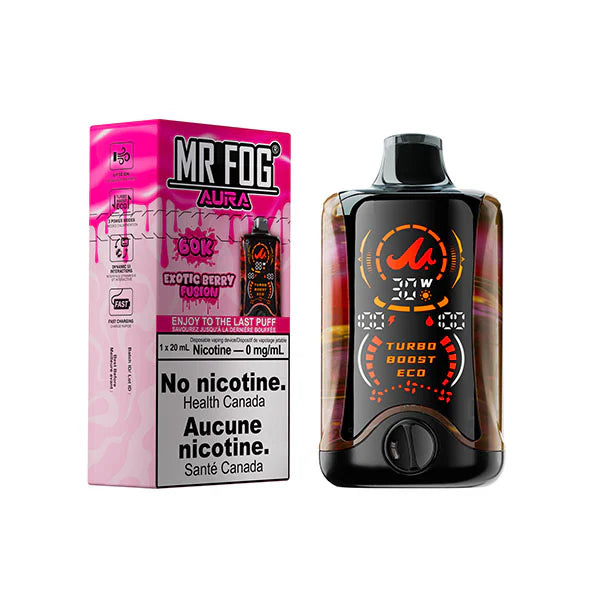 MR FOG AURA EXOTIC BERRY FUSION 60K