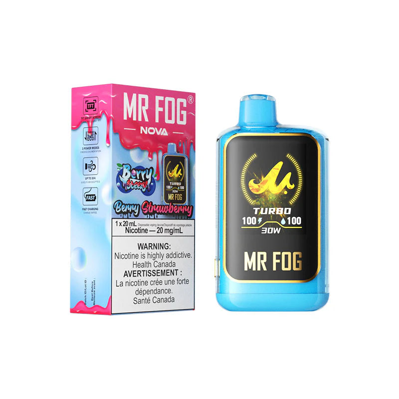 MR FOG NOVA BERRY STEEZY STRAWBERRY 36K