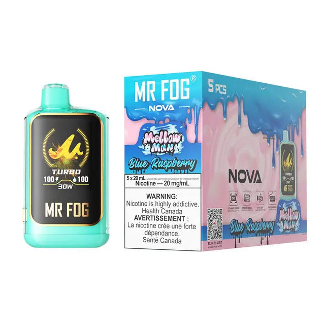 MR FOG NOVA MELLOW MAN BLUE RASPBERRY 36K