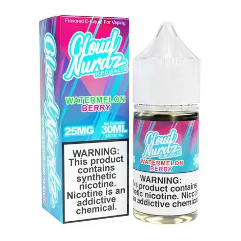 CLOUD NURDZ ICED WTRMLN BERRY 25MG 30ML