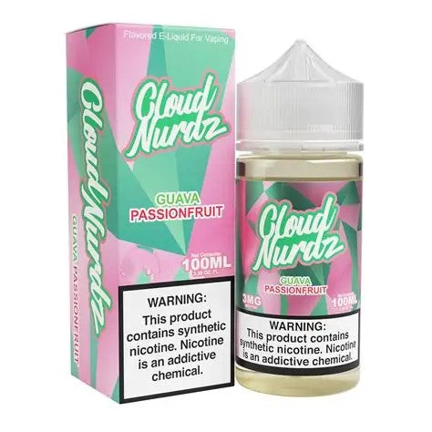 CLOUD NURDZ GUAVA PASSION FRUIT 6MG 100ML