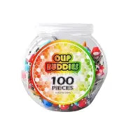 CLIP BUDDIES 100CT SILICONE