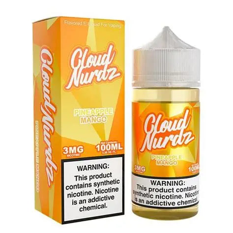 CLOUD NURDZ PINEAPPLE MANGO 3MG 100ML
