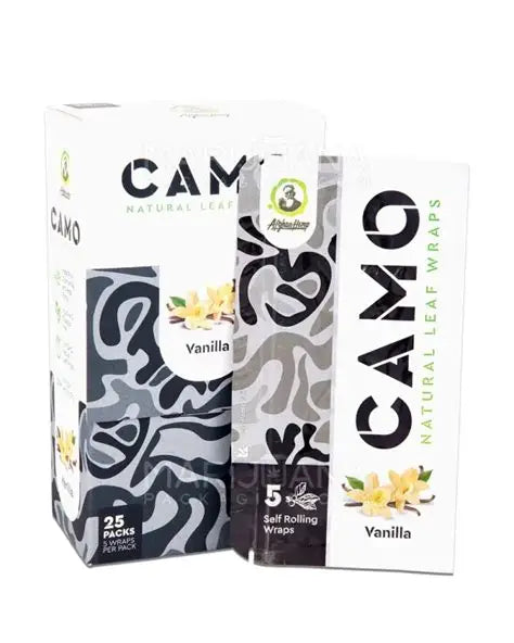 CAMO NATURAL LEAF WRAPS VANILLA