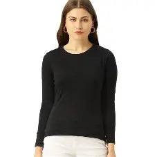 SMALL ROUND NECK(BLACK)