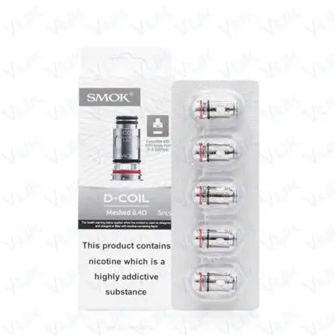 SMOK D SERIES REPLACEMENT DCOIL 0.4 OHMS 5CT