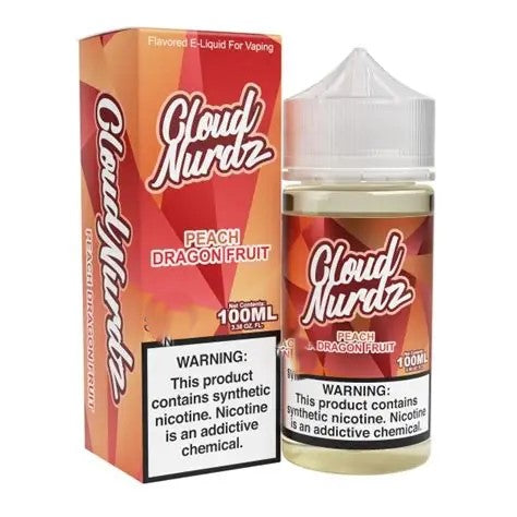 CLOUD NURDZ PEACH DRAGON FRUIT 6MG 100ML