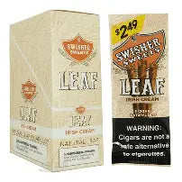 SWISHER SWEET LEAF 10CT3PK 2.49 IRISH CREAM