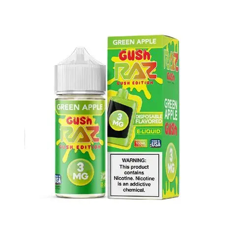 POD JUICE X RAZ GREEN APPLE GUSH 3MG 100ML