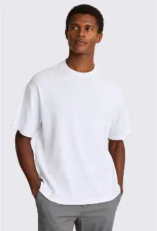CREW NECK T SHIRT WHITE 2XL