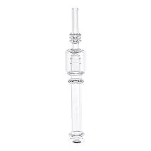 UBER QUARTZ 5 ARM HONEY COMB NECTOR CLECTR STRAW 6INCH