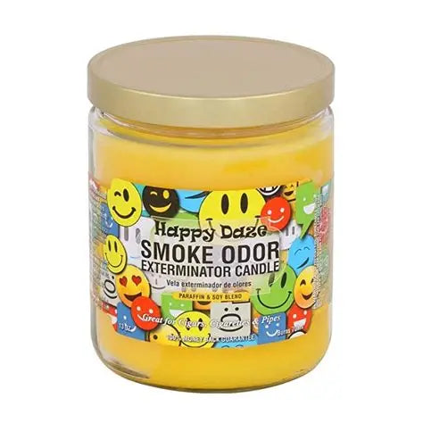 SMOKE ODOR CNDL TOP HAPPY DAZE 1CT 13oz