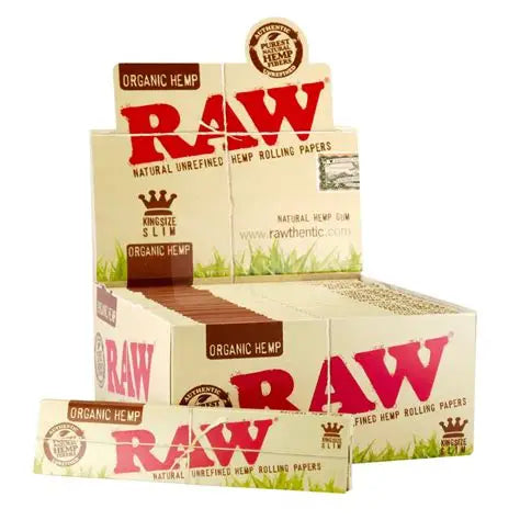 RAW CLASSIC HEMP ROLLING PAPERS KING SIZE SLIM