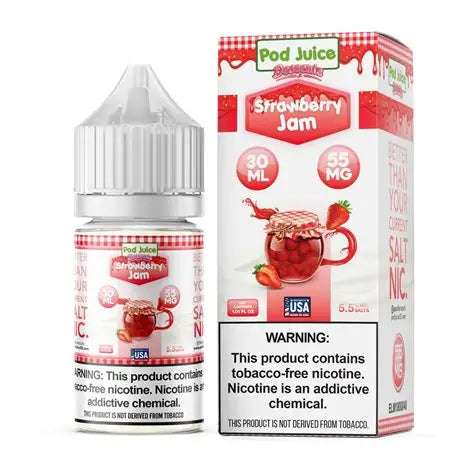 POD JUICE STRAWBERRY JAM 30ML 55MG