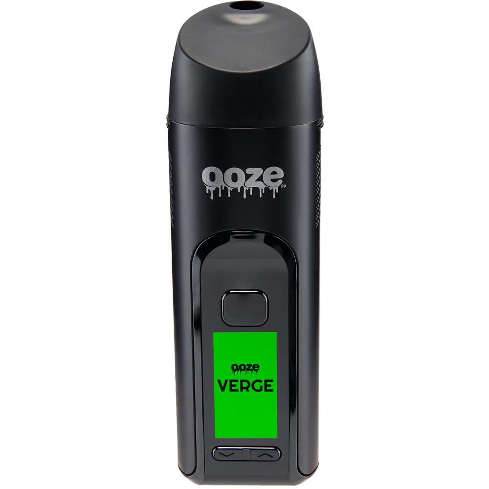 OOZE VERGE DRY HERB VAPORIZER PANTHER BLACK 2500MAH