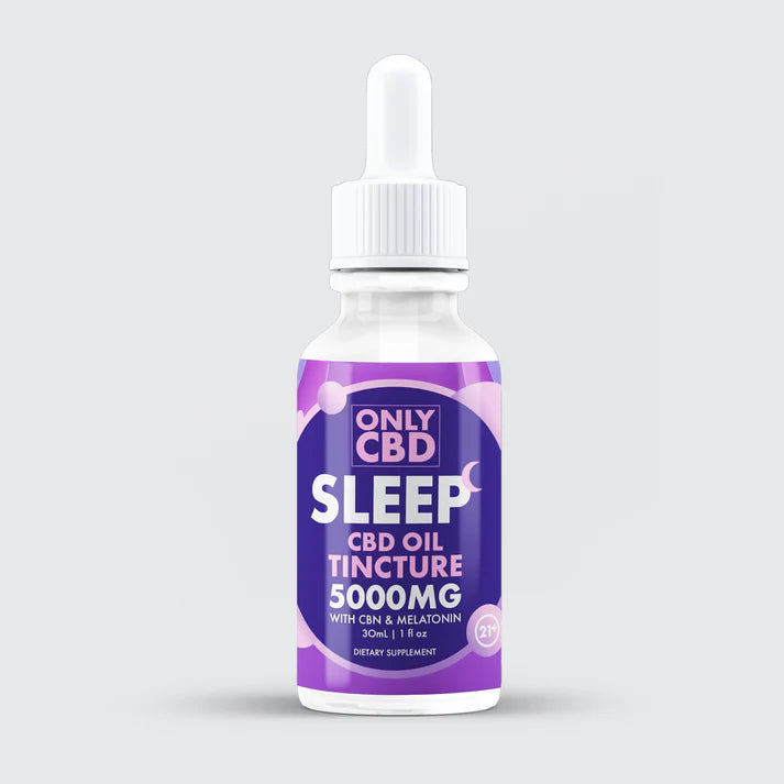 ONLY CBD SLEEP CBN+MELATONIN OIL TINCTURE 5000MG