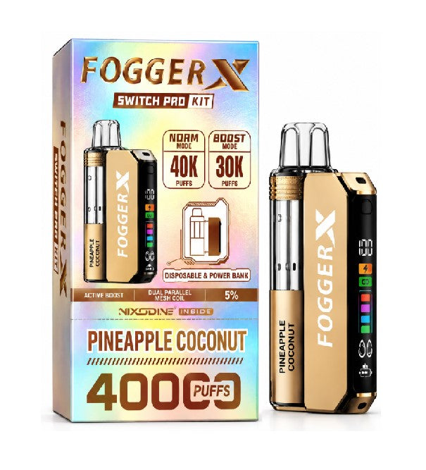 FOGER X SWITCH PRO KIT NXD PINEAPPLE COCONUT 40K