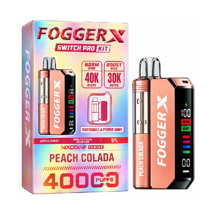 FOGER X SWITCH PRO KIT NXD PEACH COLADA 40K