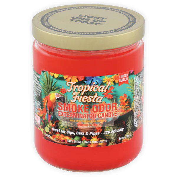 SMOKE ODOR CNDL TROPICAL FIESTA 13OZ 1CT