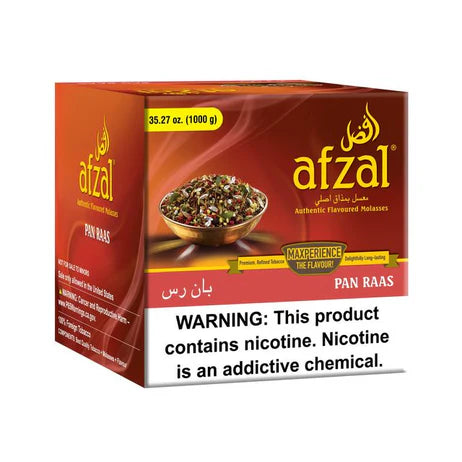 Afzal Hookah Pan Raas 1000g