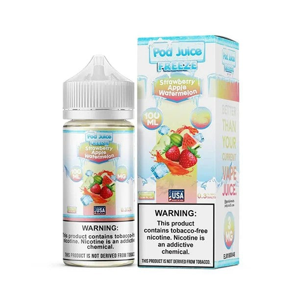 POD JUICE STWBRY APPLE WTRMLN 100ML 6MG
