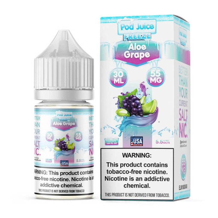 POD JUICE ALOE GRAPE 55MG 30ML