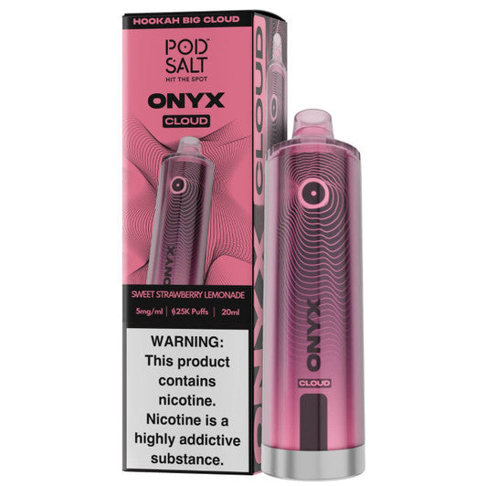 POD SALT ONYX CLOUD SWEET STRAWBERRY LEMONADE 25K