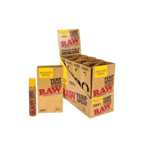 RAW TERP SPRAY ORANGE SODA MYRCENE 8CT
