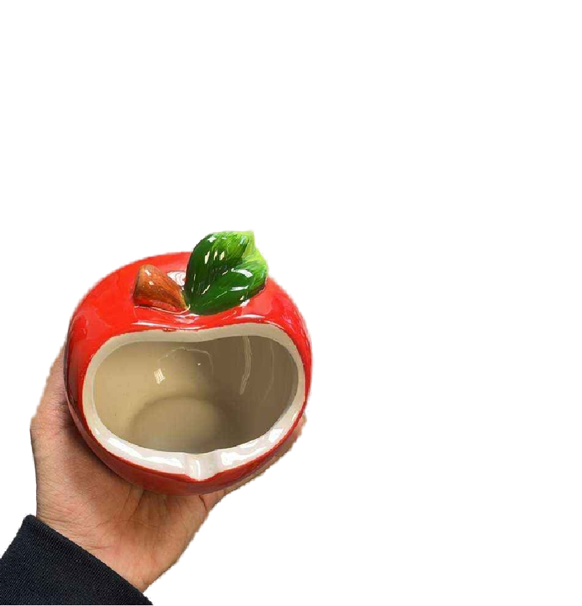 ASHTRAY APPLE DESIGN 1CT